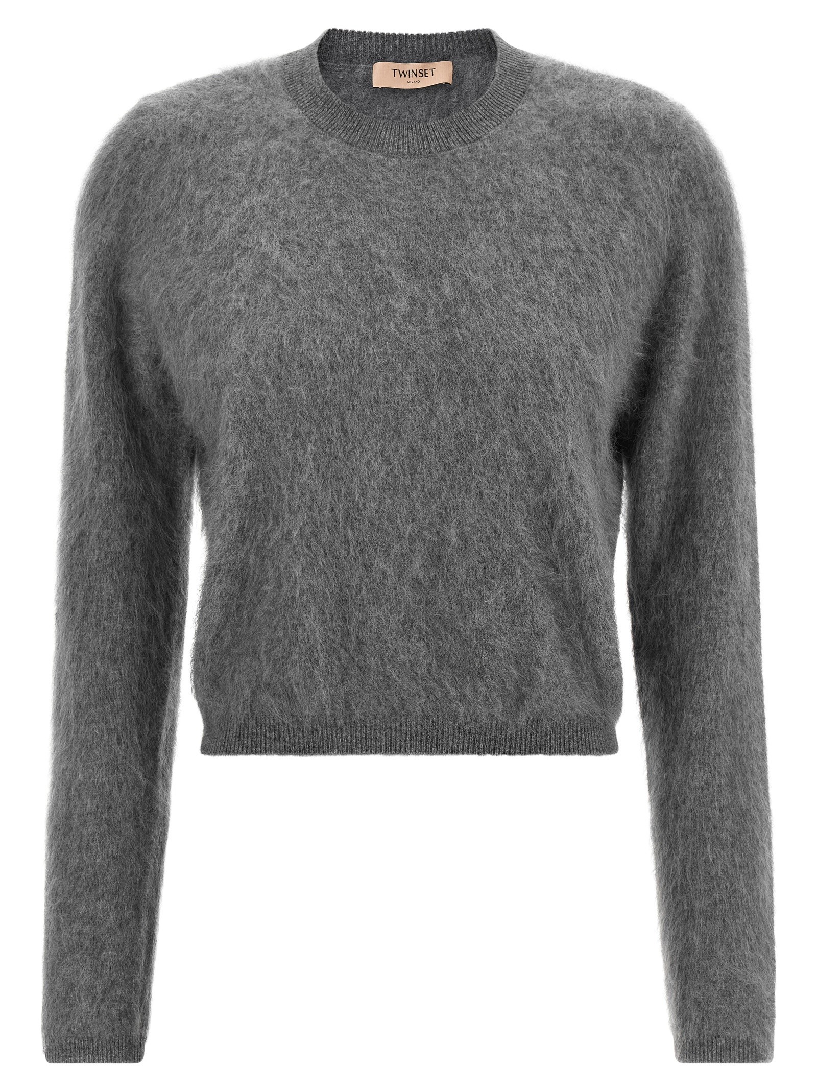 TWIN SET Brushed Wool Sweater