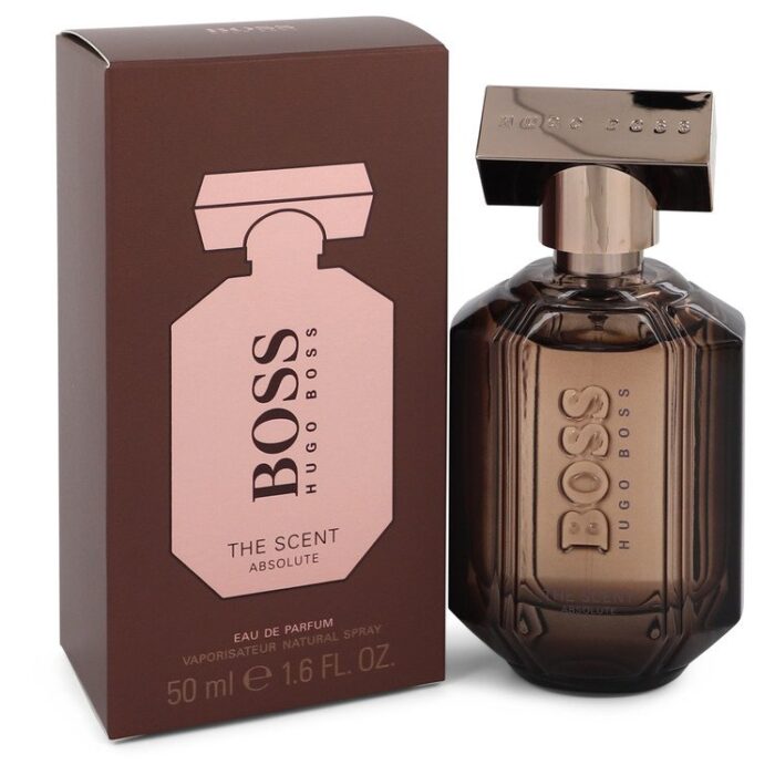 boss the scent absolute by hugo boss eau de parfum spray 1.6 oz Boss The Scent Absolute By Hugo Boss - Eau De Parfum Spray 1.6 Oz - Image 1