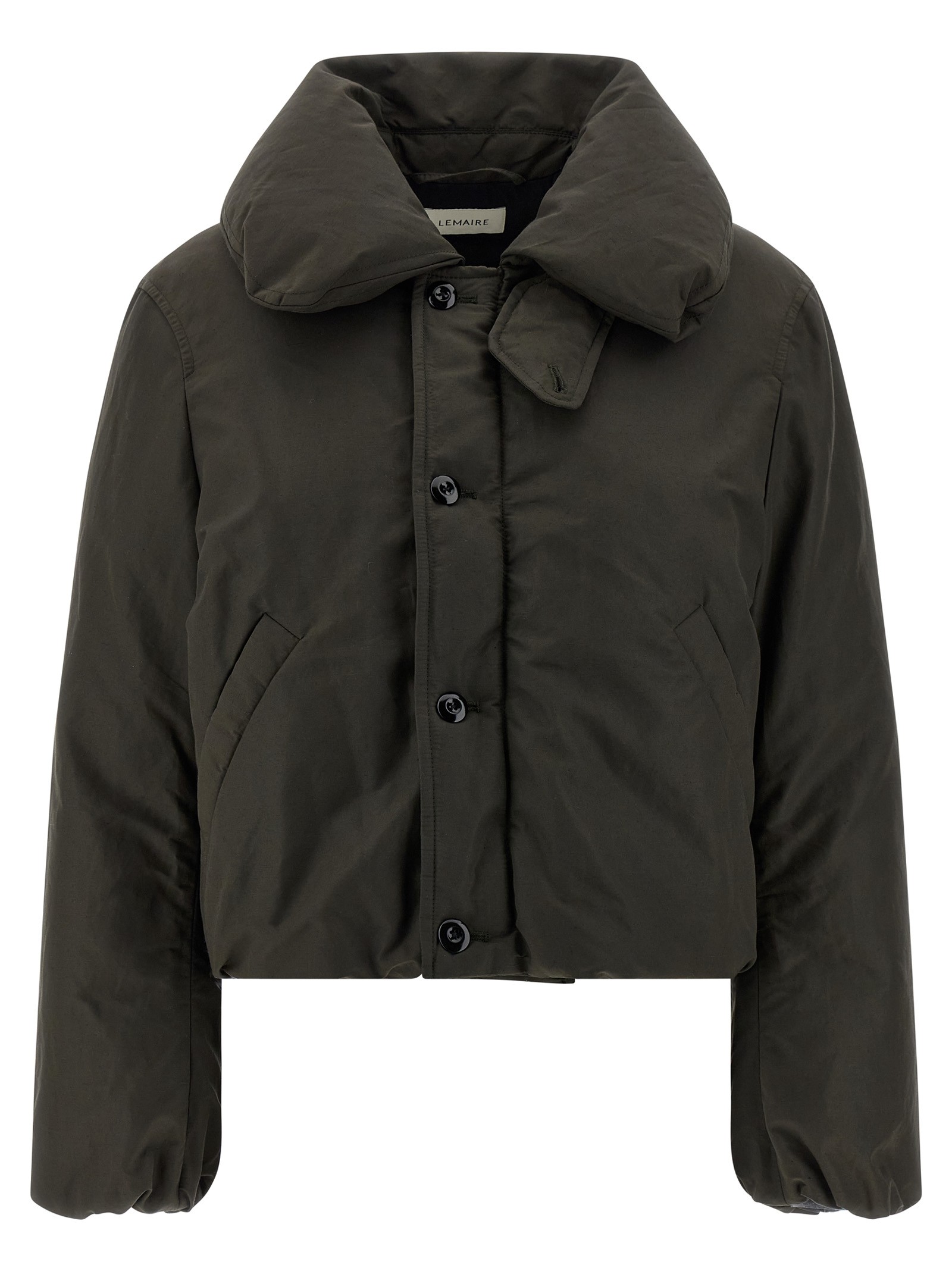 LEMAIRE Bubble Collar Cropped Down Jacket