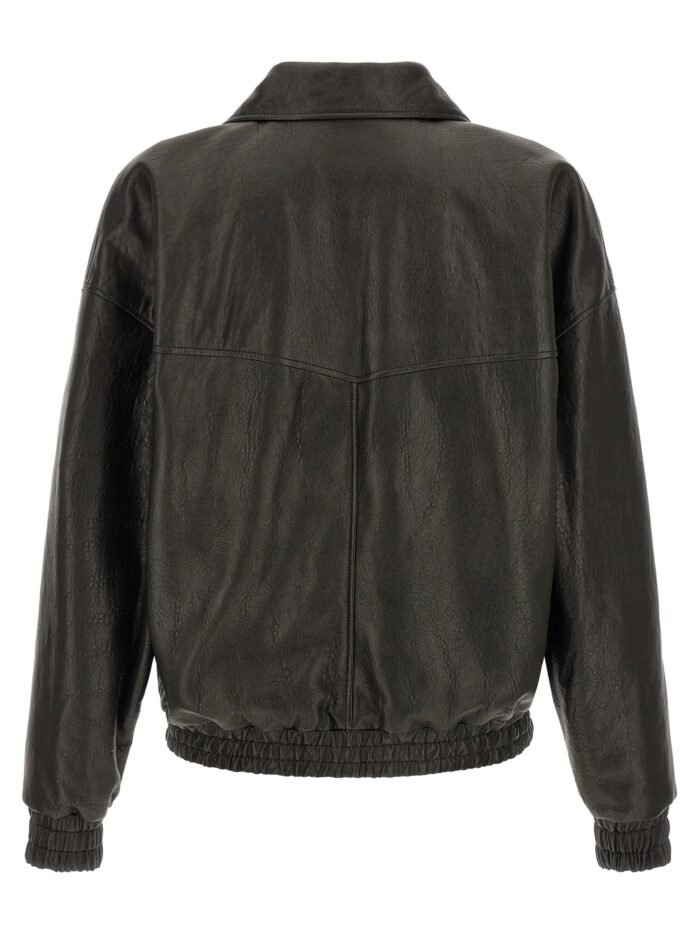 Saint Laurent Bubble Leather Jacket