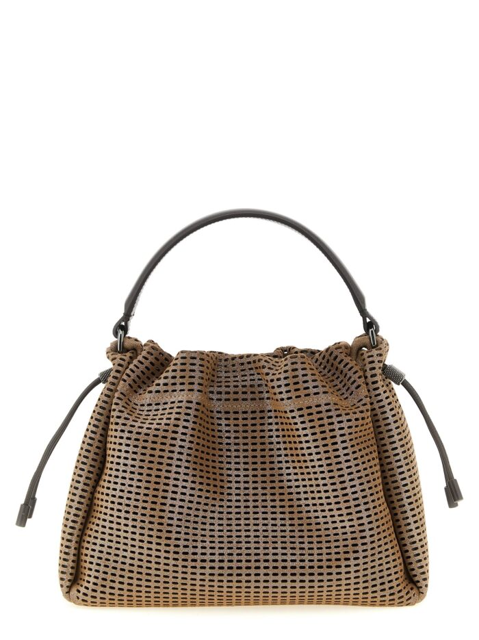 brunello cucinelli 'bucket mellow' small handbag Brunello Cucinelli 'Bucket Mellow' Small Handbag