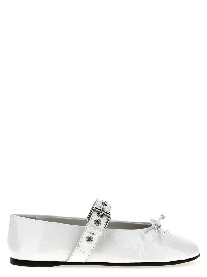 miu miu buckle and bow ballet flats Miu Miu Buckle And Bow Ballet Flats