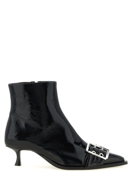 GANNI 'Buckle' Ankle Boots