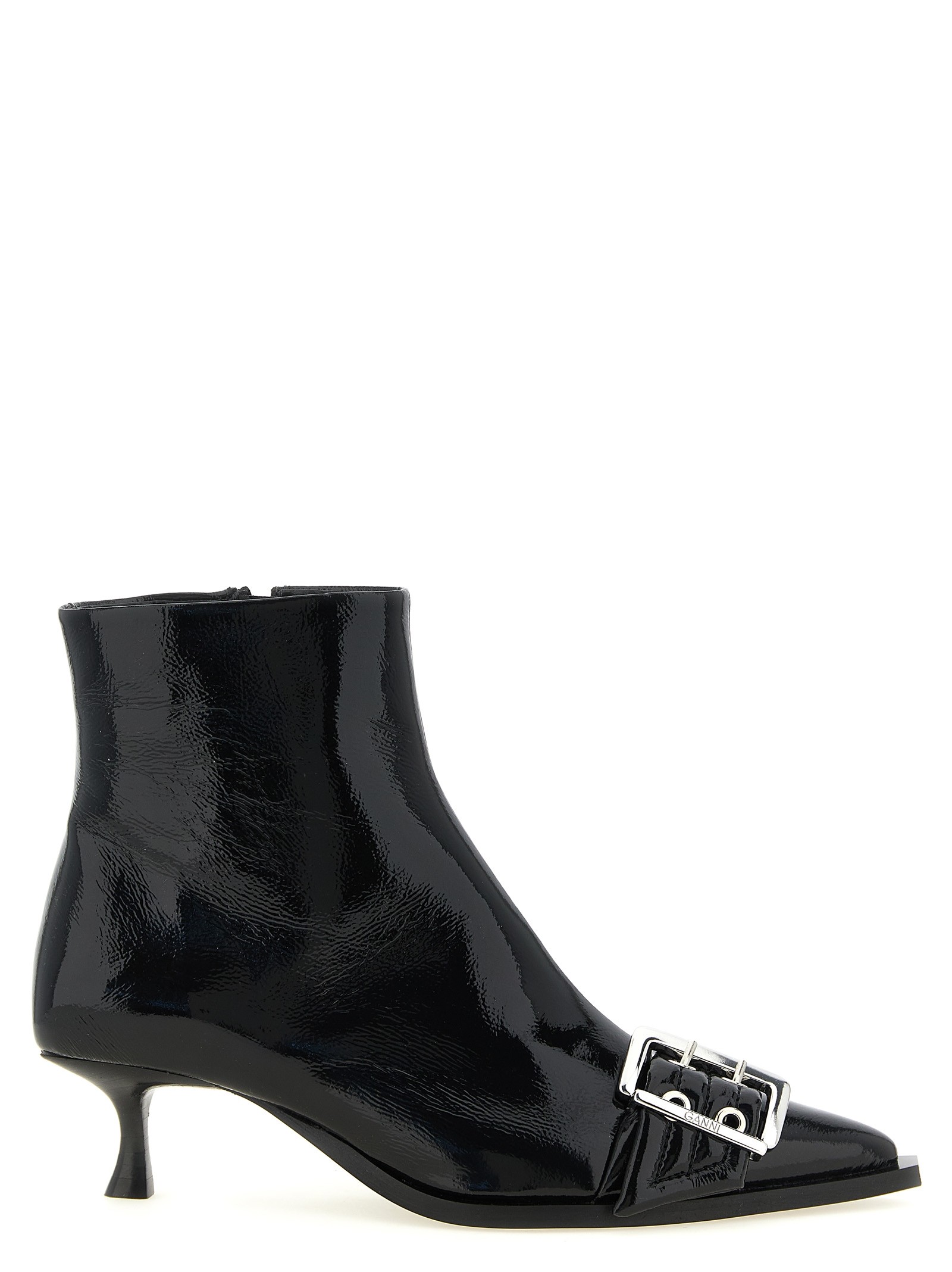 GANNI 'Buckle' Ankle Boots