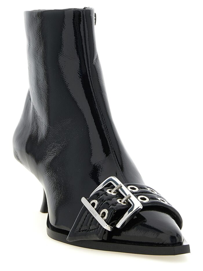 GANNI 'Buckle' Ankle Boots