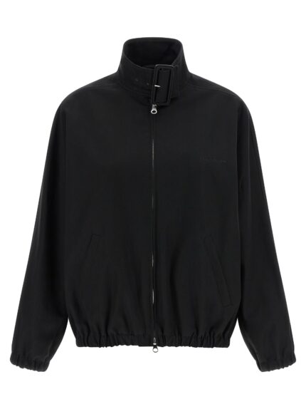 COURREGES 'Buckle Zipped Bomber' Jacket