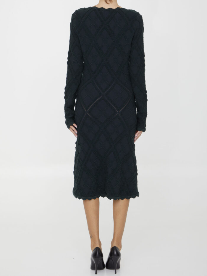 Burberry Aran knit dress