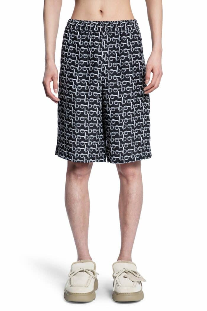 BURBERRY B Silk Shorts