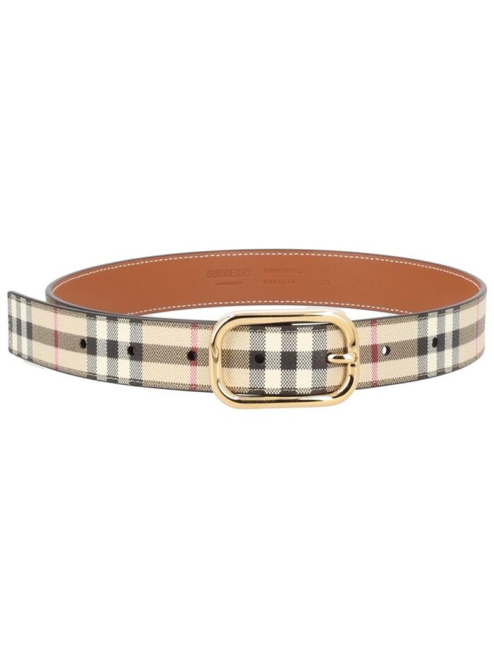 burberry belt "check" Burberry BELT "CHECK"