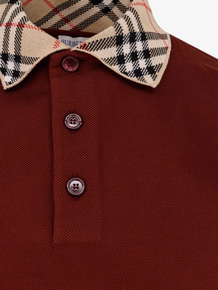 Burberry Biologic Cotton Blend Polo Shirt