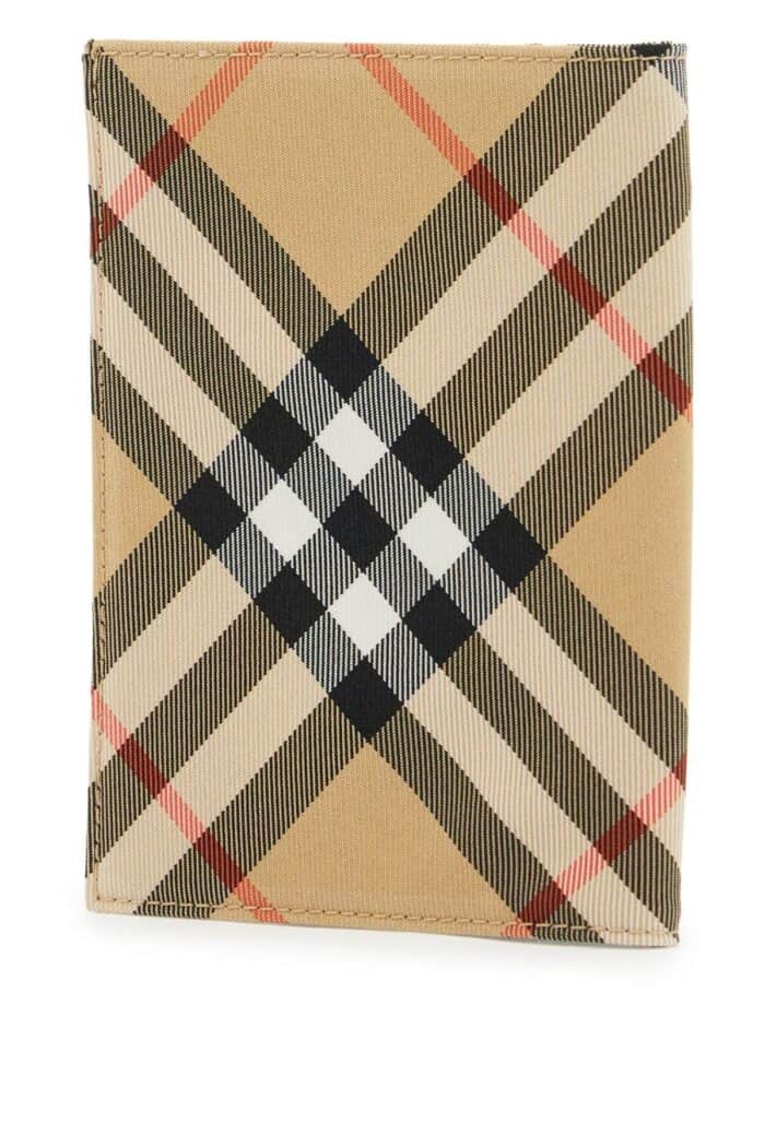 BURBERRY Book Passport Holder For Travel