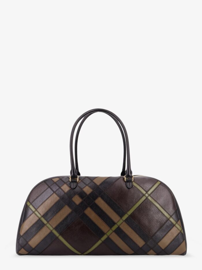 Burberry Bowling Highlands Extra Large Leather Bag