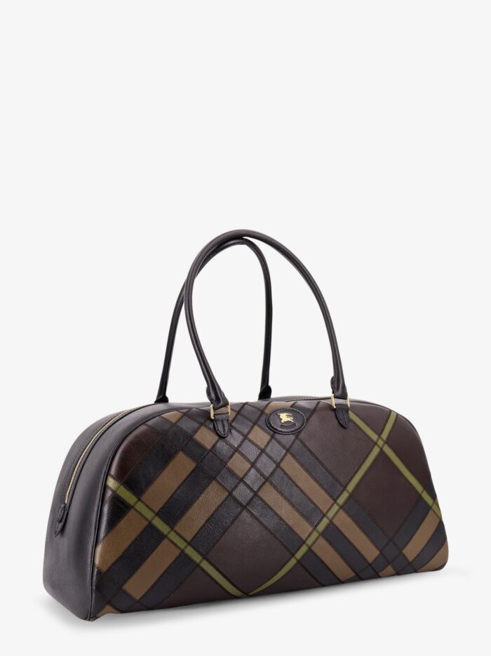 Burberry Bowling Highlands Extra Large Leather Bag