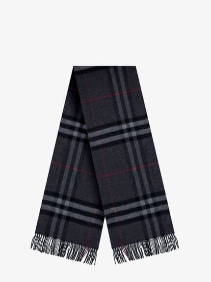 Burberry Cachemere Scarf With Giant Check Motif