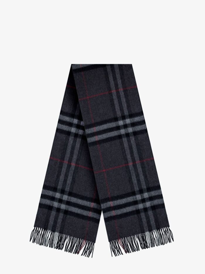 Burberry Cachemere Scarf With Giant Check Motif