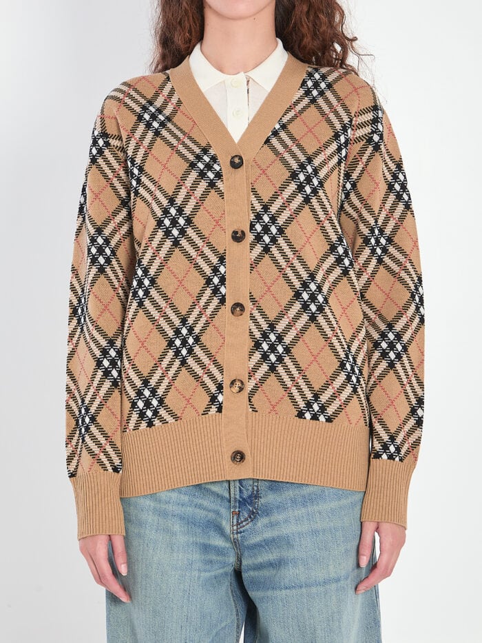 Burberry Cardigan Check
