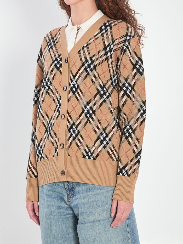 Burberry Cardigan Check