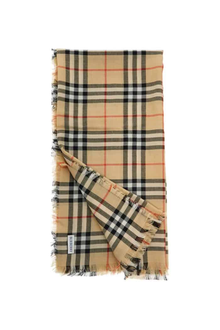 BURBERRY 'cashmere And Silk Scarf'