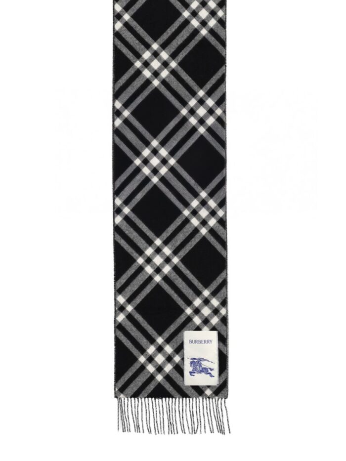 burberry cashmere check scarf Burberry CASHMERE CHECK SCARF