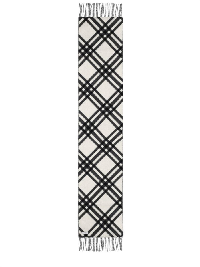 burberry cashmere check scarf Burberry CASHMERE CHECK SCARF