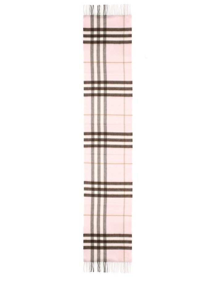 burberry cashmere check scarf Burberry CASHMERE CHECK SCARF