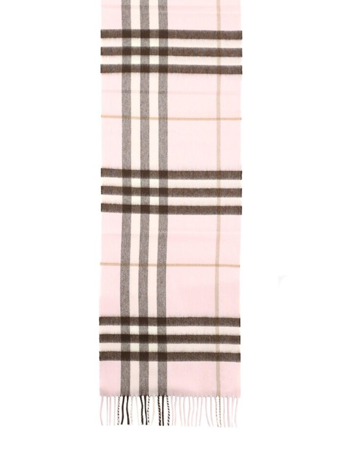 burberry cashmere check scarf Burberry CASHMERE CHECK SCARF