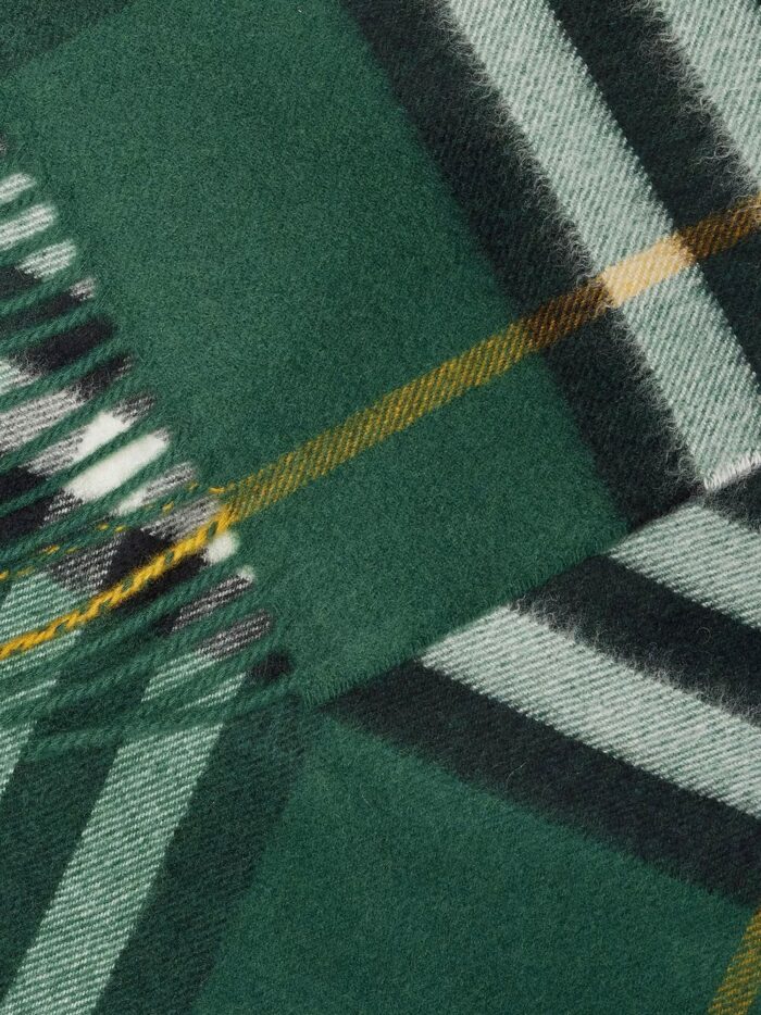 Burberry Cashmere Scarf With Giant Check Print