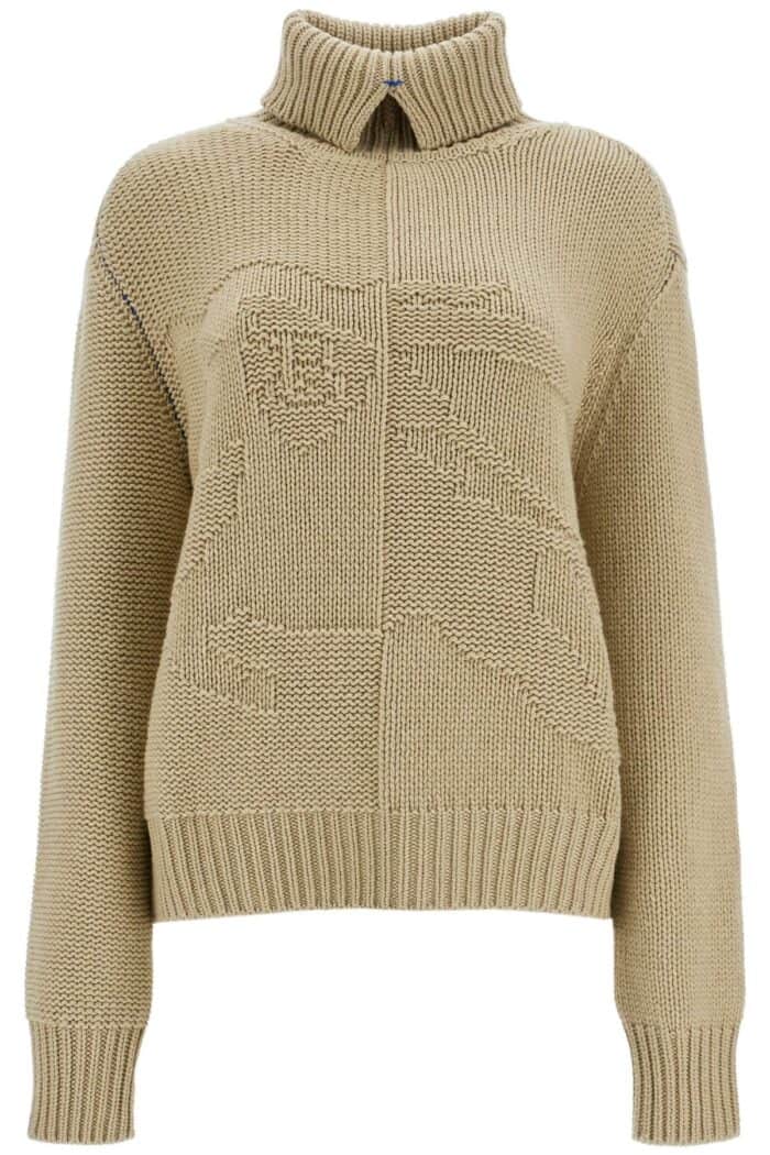 BURBERRY Cashmere Sweater With Ekd Design