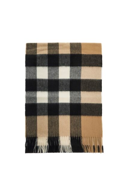 BURBERRY Cashmere Tartan Scarf