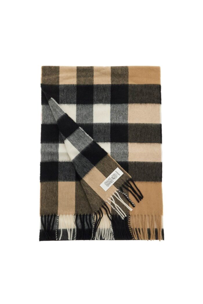 BURBERRY Cashmere Tartan Scarf