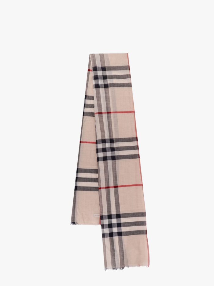 burberry certified wool and silk scarf Burberry Certified Wool And Silk Scarf
