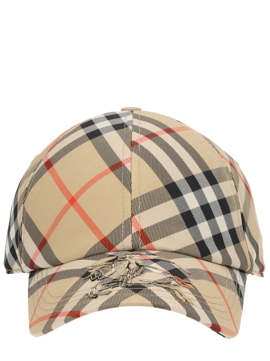 Burberry "CHECK" BASEBALL HAT