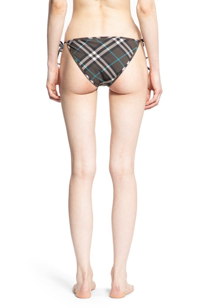 BURBERRY Check Bikini Briefs