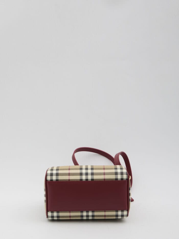 Burberry Check bowling bag mini