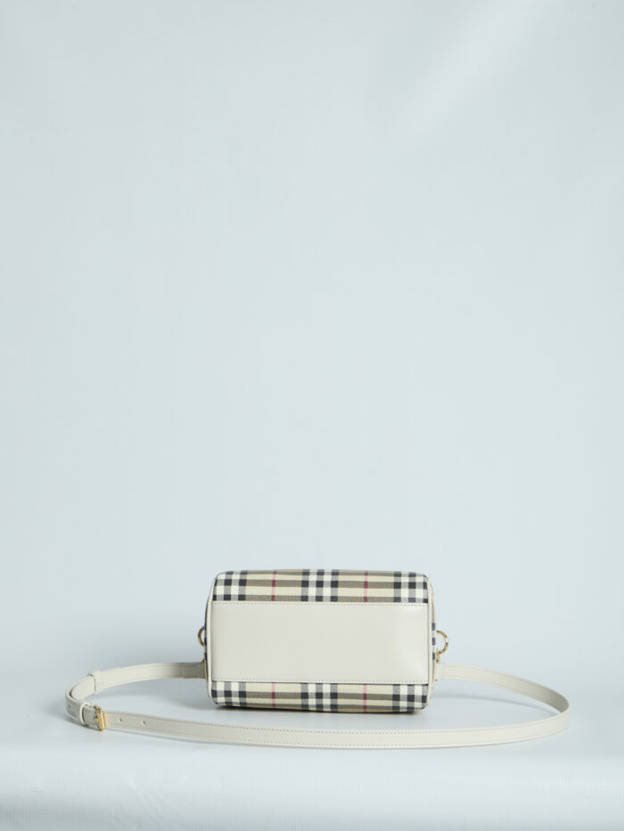Burberry Check bowling bag mini
