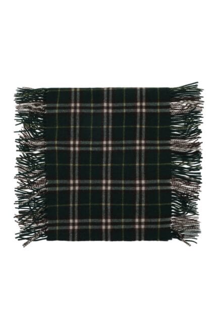 BURBERRY Check Cashmere Scarf