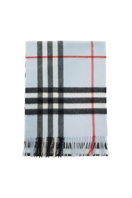 BURBERRY Check Cashmere Scarf