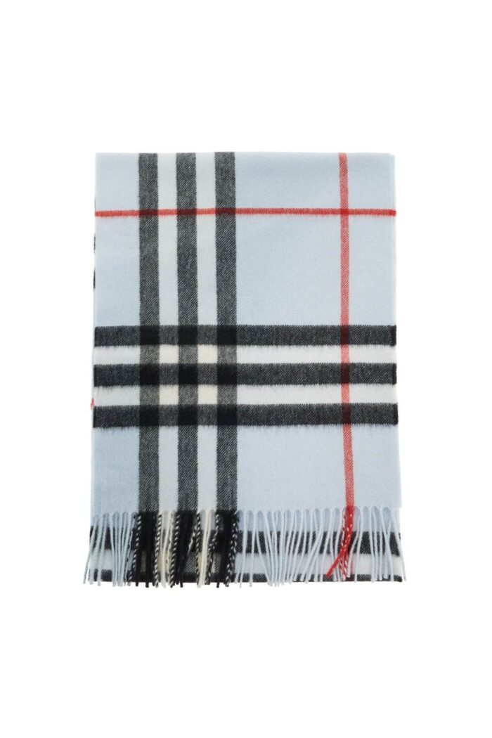 BURBERRY Check Cashmere Scarf