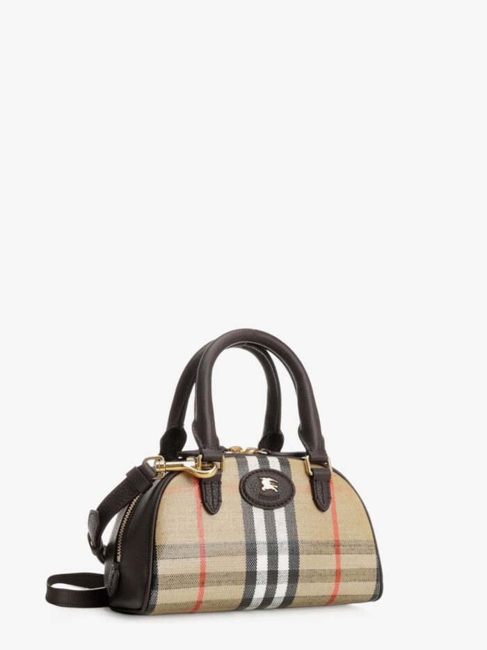 Burberry Check Coated Canvas Shoulder Bag