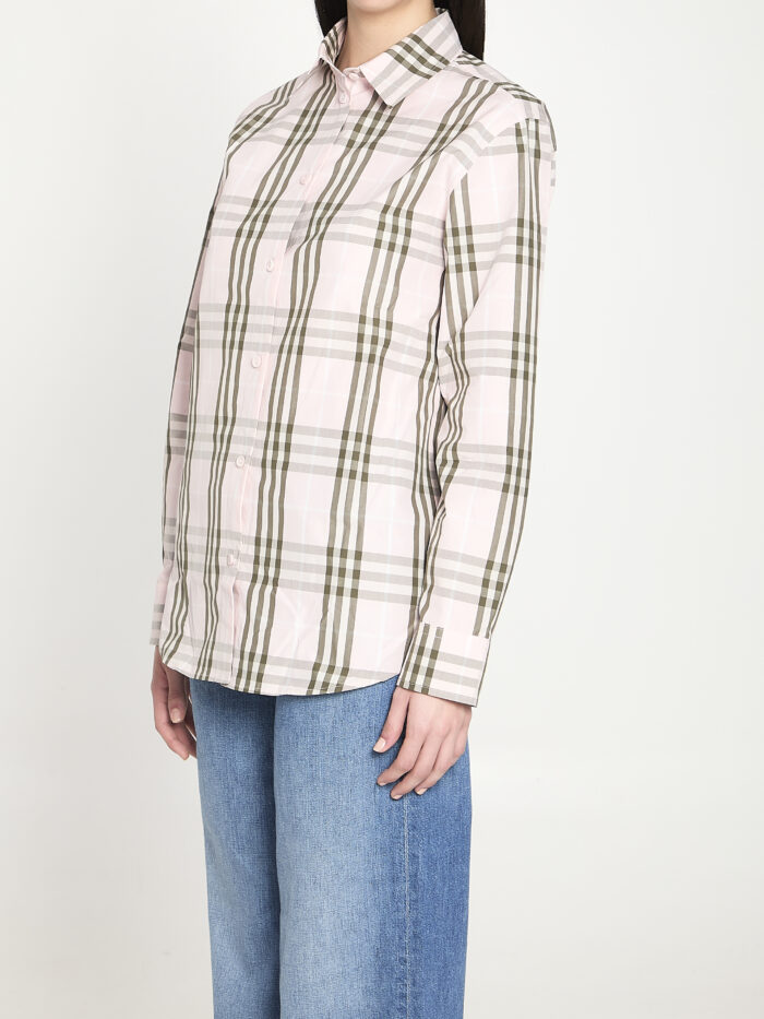 Burberry Check cotton shirt