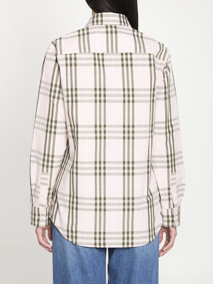 Burberry Check cotton shirt