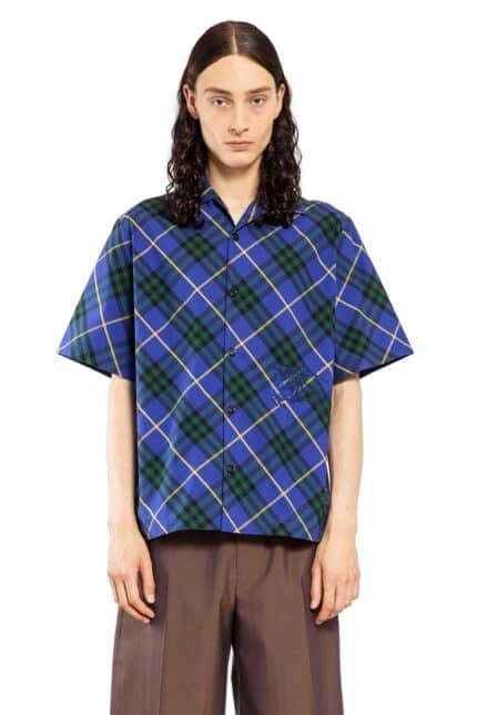 BURBERRY Check Cotton Shirt