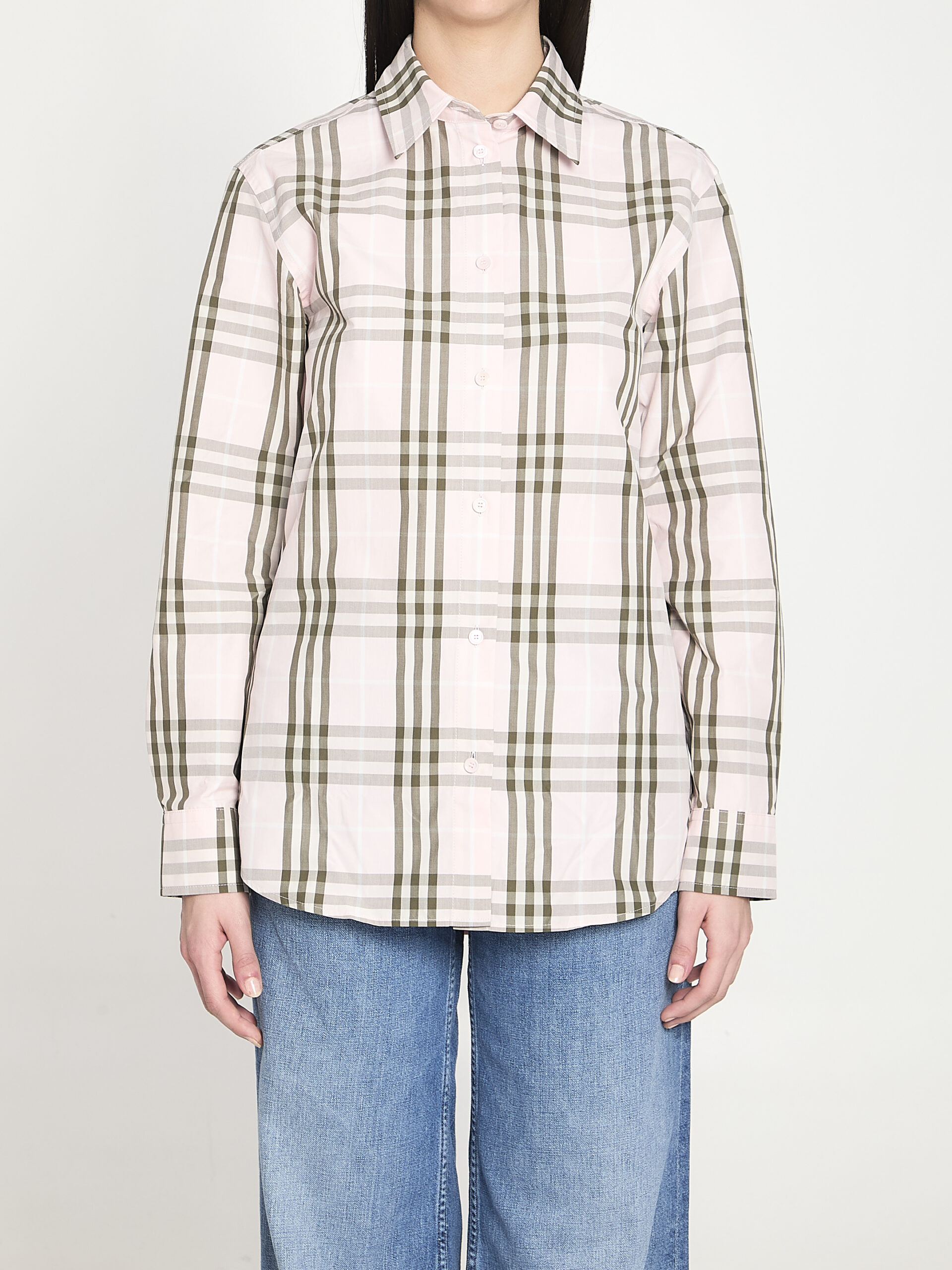 Burberry Check cotton shirt