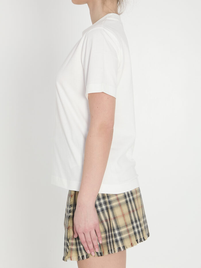 Burberry Check cotton t-shirt