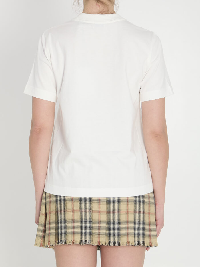Burberry Check cotton t-shirt