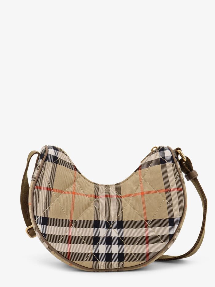 Burberry Check Fabric Shoulder Bag