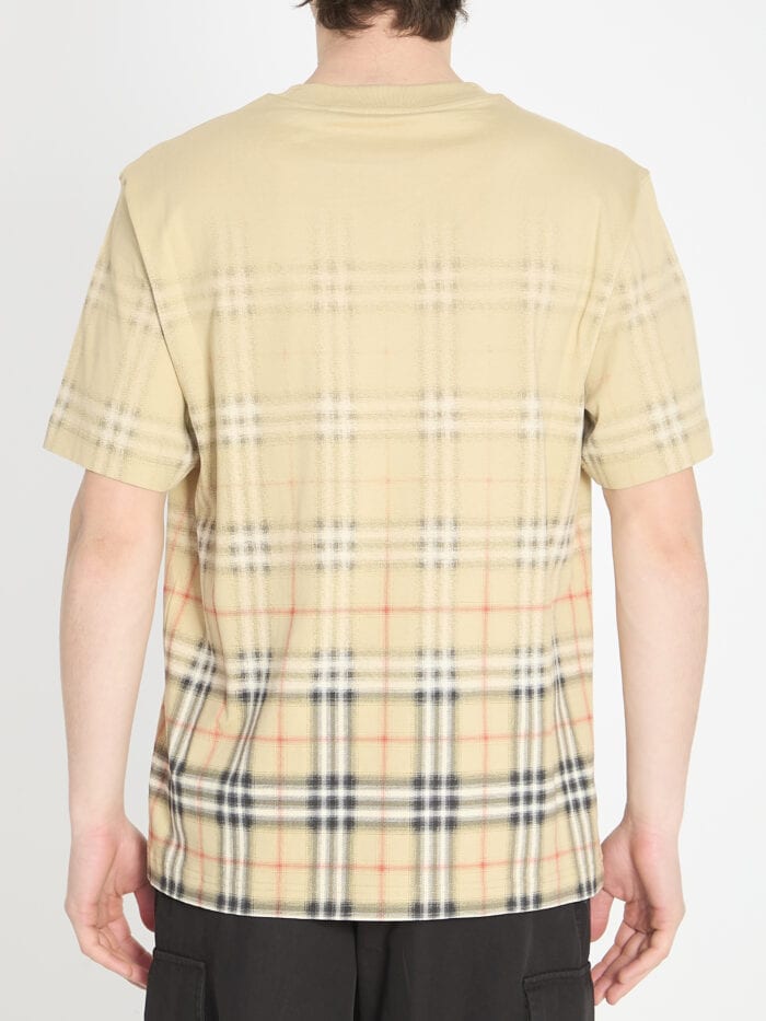 Burberry Check fade cotton T-shirt