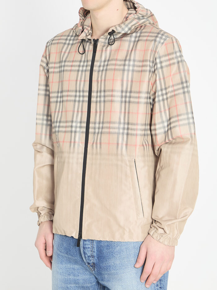 Burberry Check fade jacket