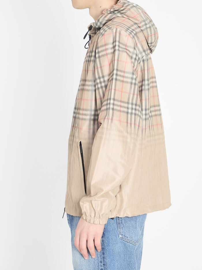 Burberry Check fade jacket