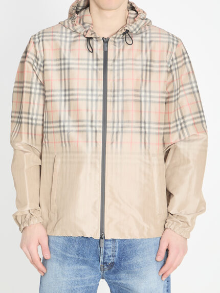 Burberry Check fade jacket
